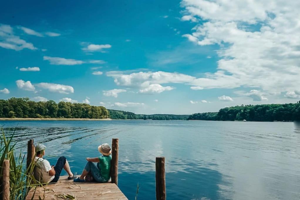 Ferienzimmer Direkt Am See Priepert Exteriér fotografie